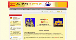 Desktop Screenshot of deutsche-in-spanien.net