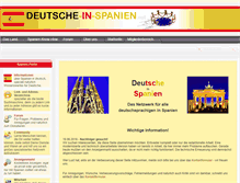 Tablet Screenshot of deutsche-in-spanien.net
